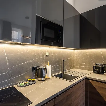 Merkela In The Center With Balcony * 리가